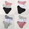 Mutandine da donna Finetoo Morbida biancheria intima in cotone traspirante Brief traspiranti Donne sexy mutandine bassa sussidi per le donne solide bikini goccia 220511