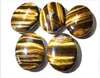 Палмные камни Tigereyes Quartz Crystal Healing Speed ​​Speed ​​Shape Gemstone2916081