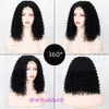 Wigs de mode en gros cheveux pour femmes perruque avant perruque pour femmes petits rouleaux de division du milieu long couvercle afro