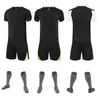 Fans tops TEES MANNEN KINDER TRAINING JERSEY SET Personaliseerde Custom Man Boys Quick Dry Short Sleeve voetbaluniform Pak Tracksuit Outfit Y240423