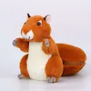 Throw Pillow Blanket 2-in-1 Hot Selling Nut Wrap Plush Toys Holiday Gift Simulation Squirrel