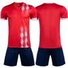 Fans toppar Tees Football Jersey Set Men Football Uniform Custom Soccer Jerseys Futbol Surtetement Kits 2022 2023 Ny stor storlek Tracksuit Y240423