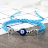 STRANDS NIEUWE TURKISH EVEN OOG BRACELPE VOOR VROUWEN MANNEN Geluk Gevlochten Red String Retro Elephant Bracelet Paar vriendschap Wish Gift Sieraden