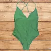 SWOM Zużycie 11 Kolorowe kostiury kąpielowe Seksowne żeńskie kostium kąpielowe z podkładką One Piece Squywear Women Monokini Bandage Swim Wear 240423