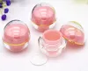 Cream Jar for Lip Balm Lipstick Empty Spherical Round Lip Gloss Jar Mini Sample Container ZZ