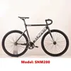 Vélos à vélo fixe Tisunami 200 Cadre en alliage en aluminium 700c roue à vitesse monomorale bascule de vélo de vélo SNM200 Fixie Y240423