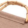 Sacchetti per la spesa da donna con borse di leva in cotone riutilizzabile sacca per sfregamento del carrello eco -spalla (kaki)