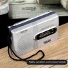 Radio New Portable Mini Radio Handheld Dual Band Am FM Music Player Lautsprecher mit teleskopischer Antenne im Freien Radio Stereo