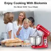 Mixers BioloMix 6L/5L Mixer Planetary 6speed Kitchen Food Blender Stainless Steel Bowl Cake Mixer Machine Kneader Cream Egg Whisk