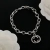 Luksusowe marki Nowy projektant 2G Charm Branslet Sain S925 Silver Splated Star Prezent Butterfly Bracelets Top Chains Fashion Biżuteria