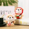 Mignon, laid, mignon chien poupée pendentif peluche jouet réseau de jouet rouge shiba petit taille de livre de poupée pour enfants