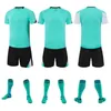 Fans tops TEES MANNEN KINDER TRAINING JERSEY SET Personaliseerde Custom Man Boys Quick Dry Short Sleeve voetbaluniform Pak Tracksuit Outfit Y240423