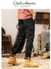 Erkek pantolon citylink taktik düz renk rahat 2024 bahar ince fit düz bacak erkekler için kırpılmış