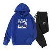 2024 Fashion Designer Tracksuit per uomo con cappuccio Fitness Gym Stampa uomini che corre set sports jogger da uomo da uomo sport invernale