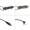 Luci Wadsn AiRsoft Nuovo pulsante di interruttore a pressione tattica Doppia funzioni interruttori di funzionalità per DBAL A2 PEQ15 PEQ16 M600 M300 Flashlight