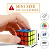 Вечеринка одолжение 10/12шт 3х3 Magic Cube Kids Kids Birthday Toys Toys Speed Speed Cubes Puzzer Образовательные услуги подарки подарки подарки