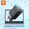 충전기 MC GAN 65W USB C 충전기 PD QC4.0 iPhone 14 13 Pro Xiaomi Book Laptop Tablet EU US UK Plug Phone Adapter에 대한 빠른 충전