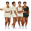 Traccettaci da donna 5 pezzi all'ingrosso oggetti all'ingrosso Lotto Shorts Shorts Shorts Tre pezzi Set di abiti per donne 2024 Summer Fashion Sexy Short Sets
