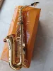 Saxofon Bästa kvalitet Golden Alto Saxophone 62 Japan Brand Alto Sax Eflat Music Instrument med munstycke Professional