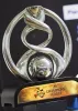28 cm Asia Champions Trophy Football Club Champions League Award voetbal Souvenirs Decoratie Gift snel Shippig snel verzending