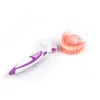 Double Side Denture Toothbrush Ergonomics Handle Plastic Multi Layered Bristles False Teeth Oral Care Brush Ergonomics Soft Oral