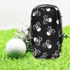 Tassen PU Golf Ball Bag Case met T -shirt Positie Zippered Outdoor Training Equipment Supplies