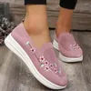 Casual Buty Kobiety Sneakery modne spacery w damskich mokasynach platforma mokasyna poślizgnięcia się na mejr kobiecie plus size