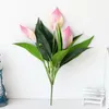 Decorative Flowers Beautiful Artificial Plant Anti-fading Non Withering Compact Colorful Long Stem Fake Flower