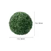 Декоративные цветы имитируют Milano Ball Artificial Traven Topeary Green Moss Faux Simulation Outdoor