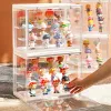 Bins Acryl Blind Box Showcase Action -Figuren Anzeige Hülle Modell Sammlerstaubdichte Artcrafts Box Neue Spielzeugpuppenlagerorganisator