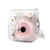 Zestawy dla Fujifilm Instax Mini 11 9 8 Przezroczysta kamera Ochronna ochronna worka do przenoszenia z zasłoną worka do przechowywania paska na ramię