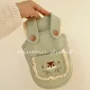 Coletes esquilo sling colete de gole de cães cães cães de algodão roupas gatos fofos estampas pequenas primavera de primavera verde menino menina chihuahua animal de estimação