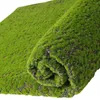 Fleurs décoratives Simulated Green Artificial Moss Decor Fake Garden Turf Terrarium décorations micro paysage mini.