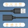 Tillbehör USB -förlängningskabel USB 2.0 Extension Cables för smart bärbar dator PC TV Xbox USB 2.0 Extender Cord Mini Fast Speed ​​Fast Data Cable