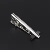 Clips Men's Metal Tie Clip Bright Chrome Stainless Steel Jewelry Necktie Clips Pin Clasp Clamp Wedding Charm Creative Gifts