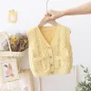 Schichten Lawadka 12m5t ärmellose gestrickte Babykleidung Weste für Mädchen Jungen Frühling Herbst Casual Jungen Mädchen Kinderkleidung Weste Coat