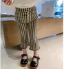 Trousers Childrens Summer Pants Korean Version Of high Waist Cotton Newborn Spring And Harem Baby Leggings H240423