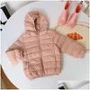 Down Coat Baby Girls Kids Jackets Coats Criano Inverno meninos infantis White Warm Outwear Crianças Moda clássica 0-3 anos Drop Drop OTV4O