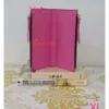 2024 New Women Passport Holder Double Zipper Wallet Well Flower Card Card Card Recover