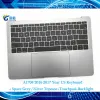 Teclados originales 13.3 "A1708 Space Topcase Grey Silver US Keyboard Trackpad Backlight para MacBook Pro Retina A1708 Top Cuber