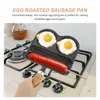 Pans Cast Iron Sausage And Omelette Pan Fried Egg Metal Roasted Cooking Utensils Skillet Mini Pancake Frying