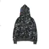 2023 Shark Designer Hoodie Mens Women Camouflage Jacket Jogger Zipper Japan Fashion Sportwear Brand Hooded Stylist Jacket Hoody Men's Hoodies Sweatshirts