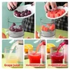 Juicers Portable Electric Juicer Wireless Orange Juicer USB Rechargeable Lemon Squeezer Electric Slow Juicers Household Kitchen Tools