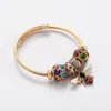 Charm Bracelets Hollow Out Colorful Bead Bracelet For Women Honeybee Pendant Cross Border Source DIY Adjustable Bangle