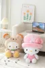 おもちゃカワイイ漫画シリーズKuromi Kitty Cat Plush Toy Pillow Soft Plushies Anime Cartoon Doll Toys Hobbies Gift