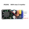 Amplificateurs HIFI Power IRS2092 500W mono canal numérique Amplificateur Board Classe D Power Power Amplificateur Board I3007