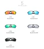 Acessórios homens e mulheres deslumbrar óculos coloridos de óculos de sol polarizados Sports Sports Sunglasses Motorcycle Running Running Fishing Travel