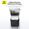 Chargers Baseus 25 W 2 w 1 magnetyczny stojak do ładowarki bezprzewodowej 15W Szybkie ładowanie stacji stacji stacjonarnej na iPhone15 14 13 12