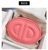 Tasche Echtes Leder Neue Schwein Nase Taillenbeutel Mode Trend ein Schulter schräg Kreuz Oval Mini Echtes Leder Damen Beutel Damen 9148