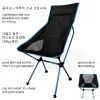 Tillbehör Portable Collapsible Moon Chair Fishing Camping BBQ Pall folding Utökad vandringssät Trädgård Ultralätt utomhusstolbord